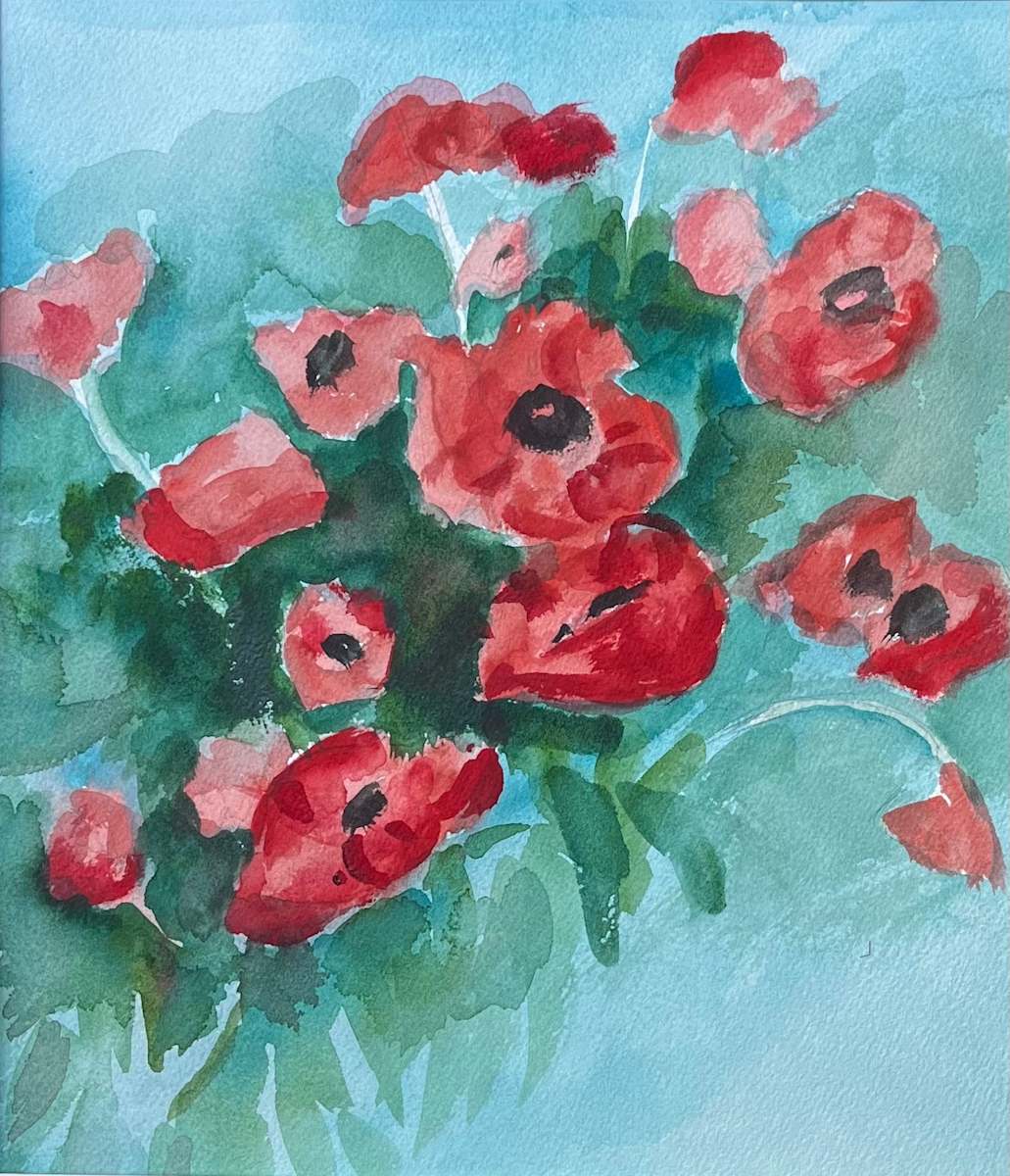 Poppies by Charlotte Roberts 