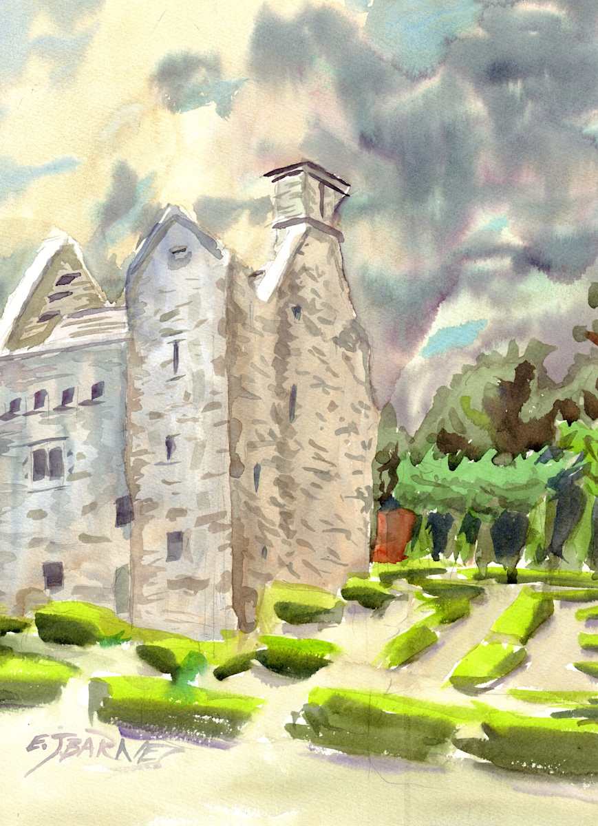 Ashtown Castle, Phoenix Park, Dublin, 23 July 2024 by E. J. Barnes 