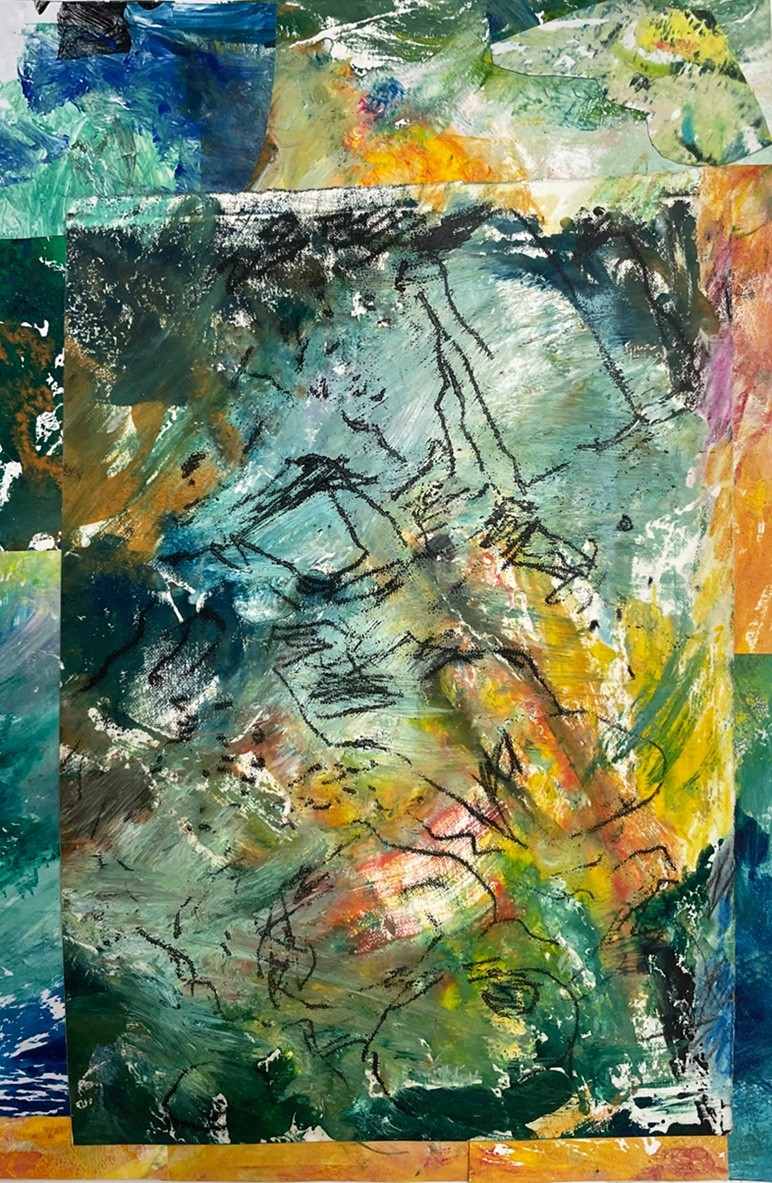 Autumn Pool by Elizabeth Carter 