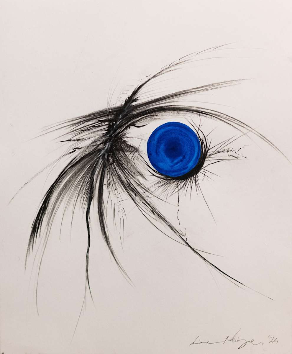 Blue/Lines by Lior Neiger 