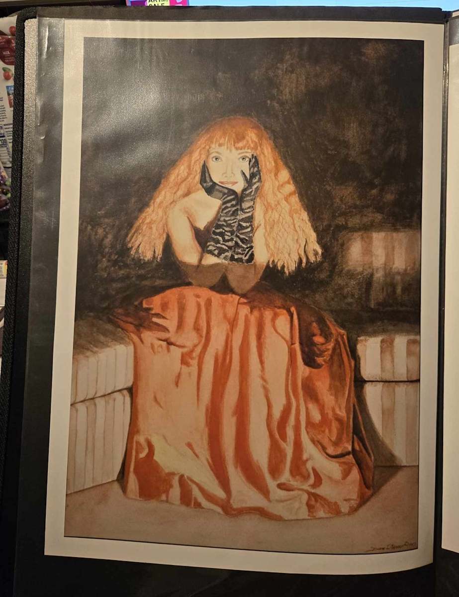 Black Gloves by Diane Maroun 