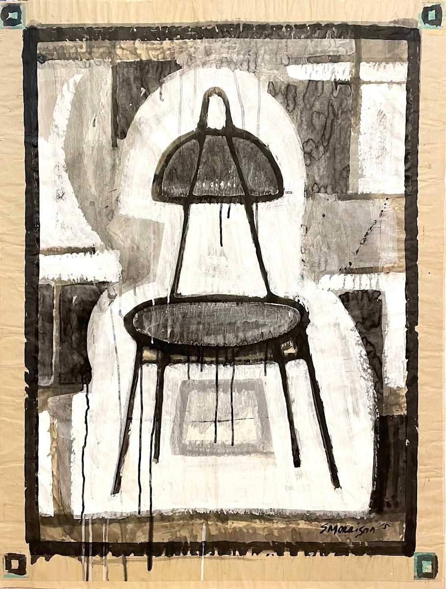 Metal Chair by Susan Morrison-Dyke 