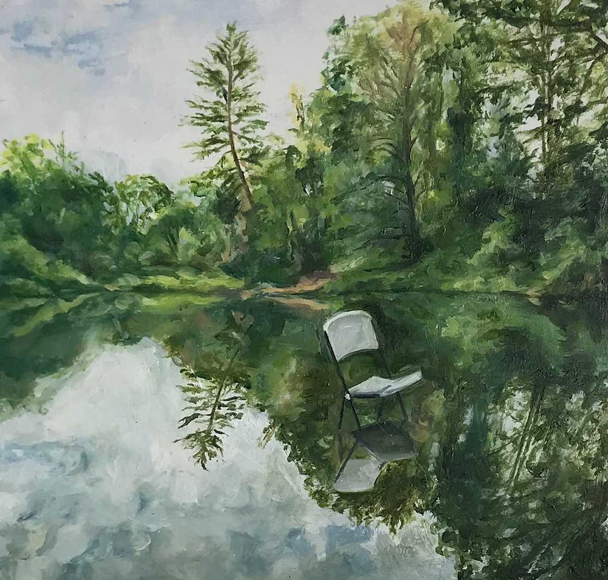 "Abandoned Chair Series V" by Bailey Sherwood 