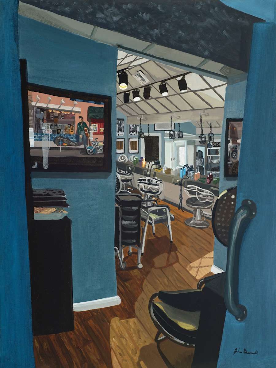 "The Pompadour Salon" by Julia Dwinell 