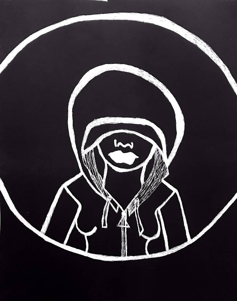 Hoodie Grrrl by Tori Weston 