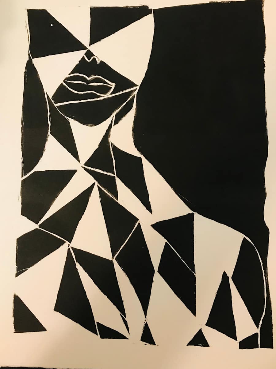 Compartmentalize Me on White Paper by Tori Weston 