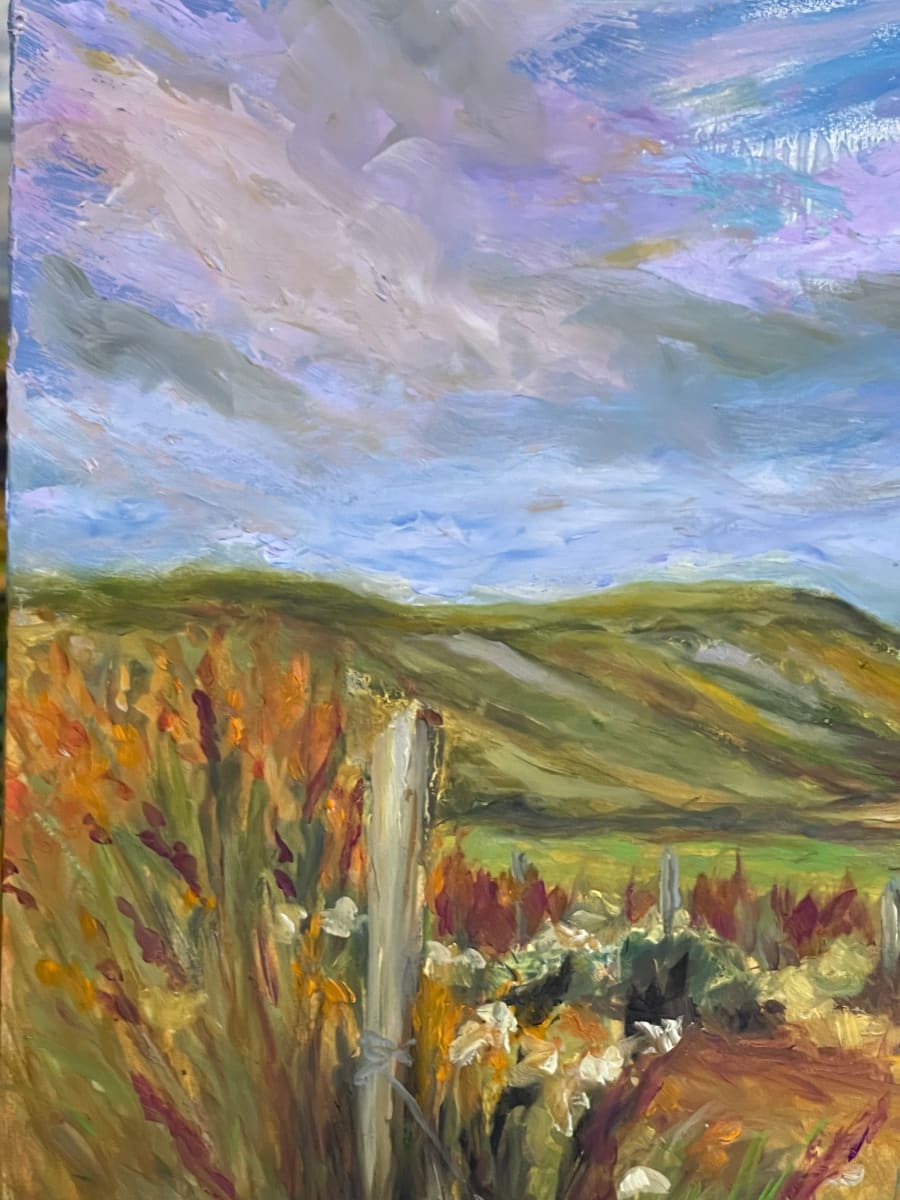 22-08-560 Walks in the Wildflowers 16x12 by Margaret Fischer Dukeman, Image 1.