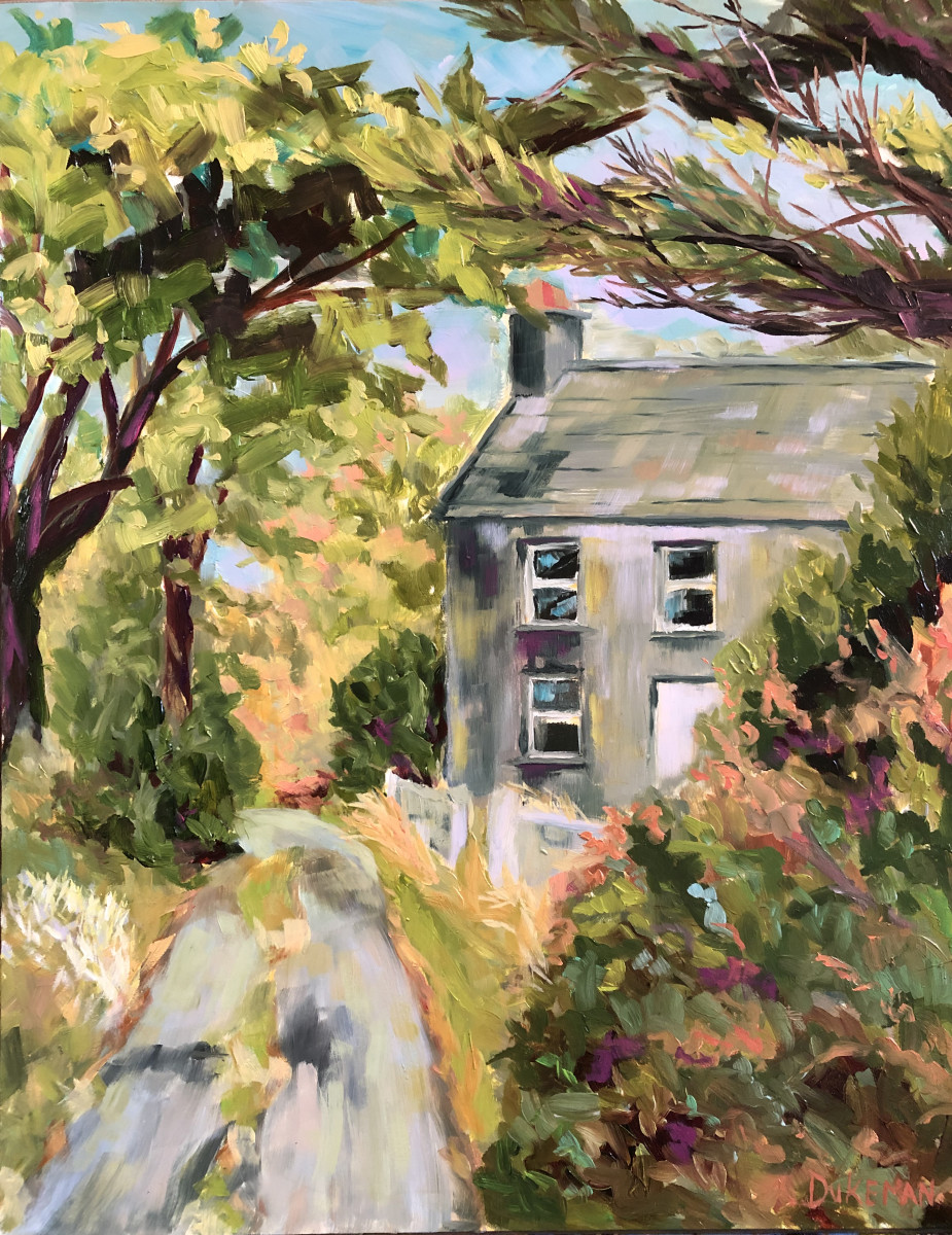 "A Road Runs Through It" by Margaret Fischer Dukeman 