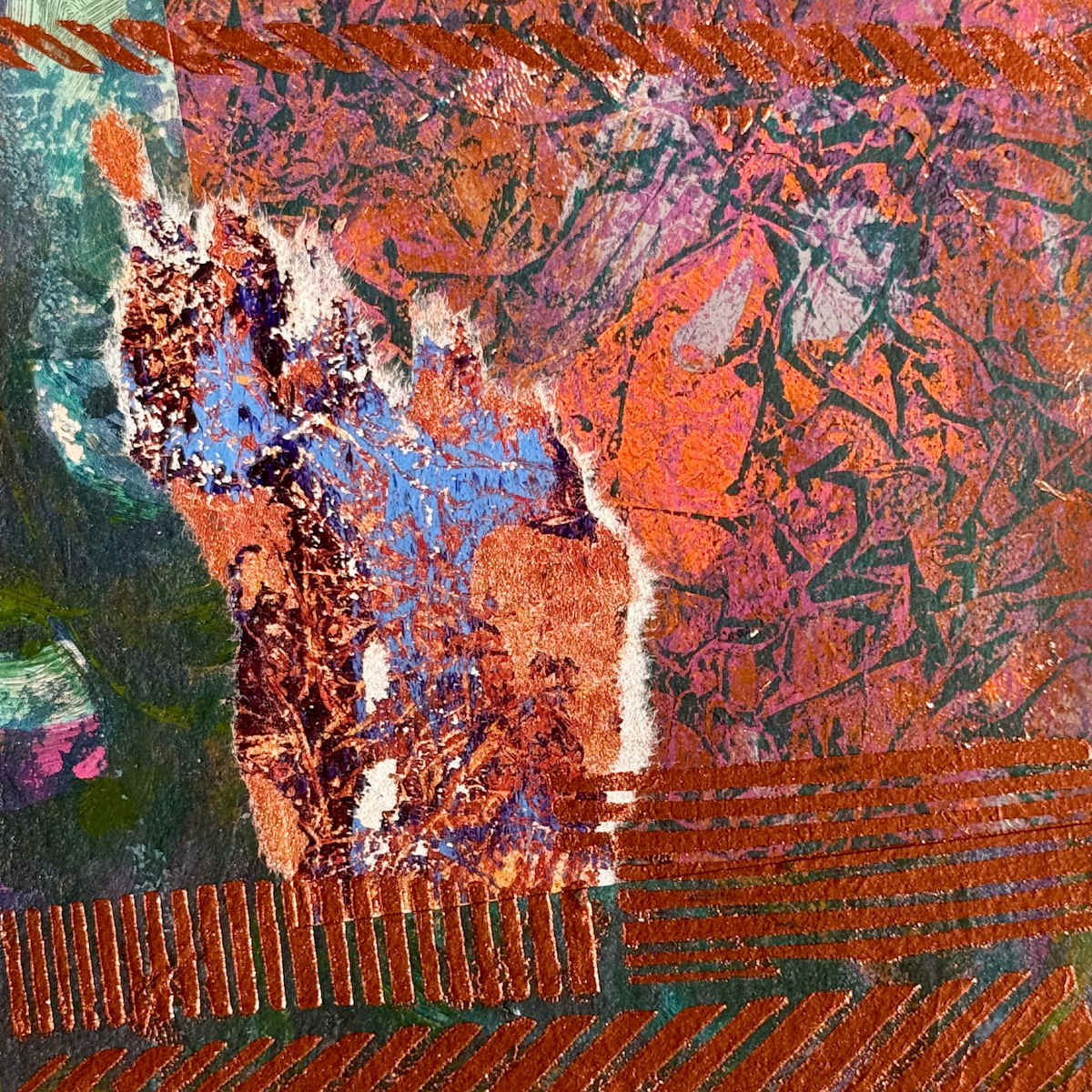 Walking the Tracks by Margaret Fischer Dukeman, Image 1.