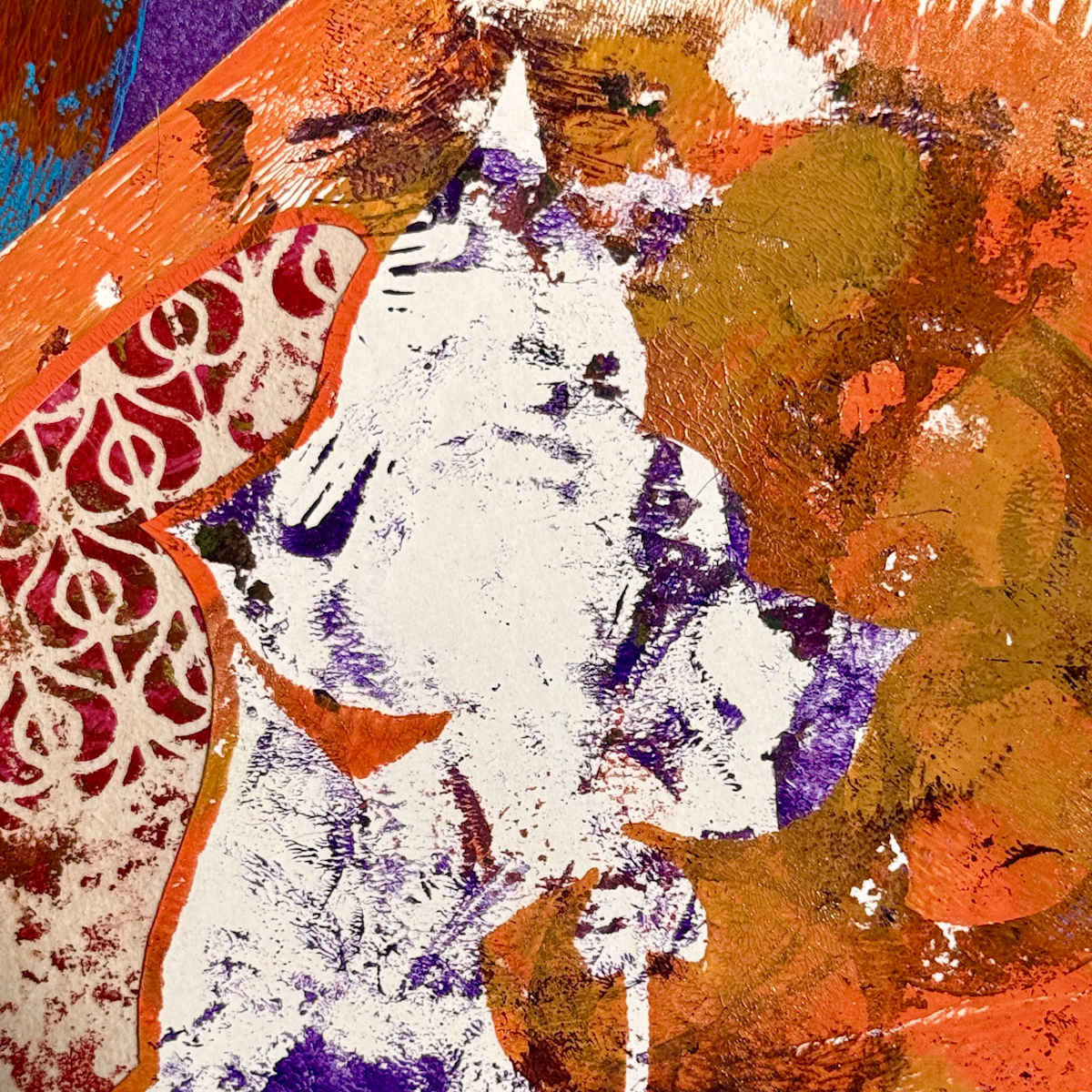 Loving the Orange by Margaret Fischer Dukeman 
