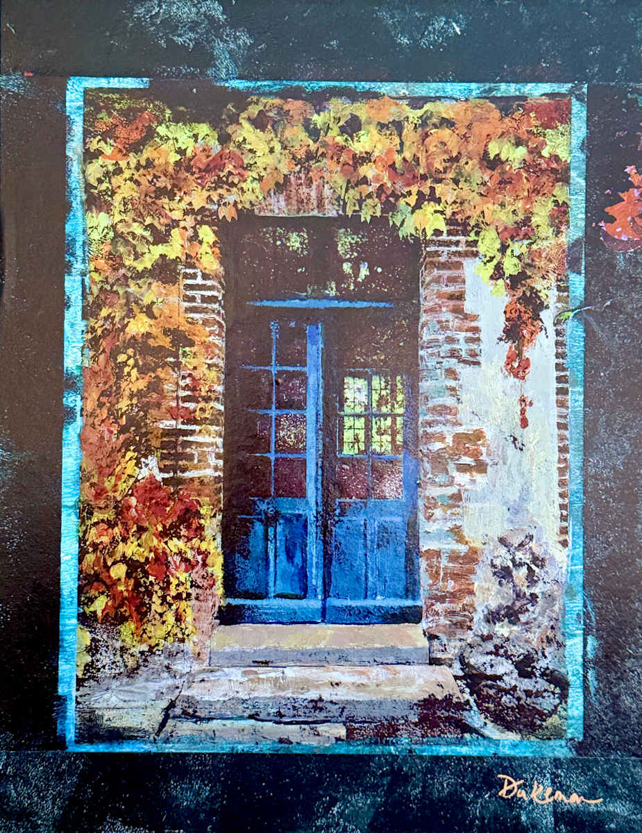 Entering the Chateau by Margaret Fischer Dukeman, Image 1.