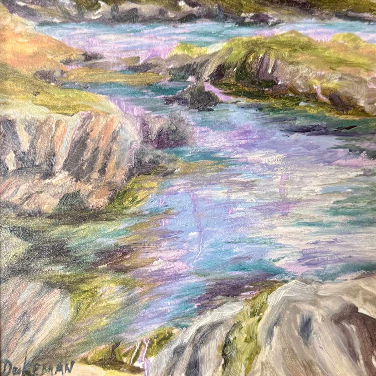 A Walk by the Oceanside by Margaret Fischer Dukeman, Image 1.