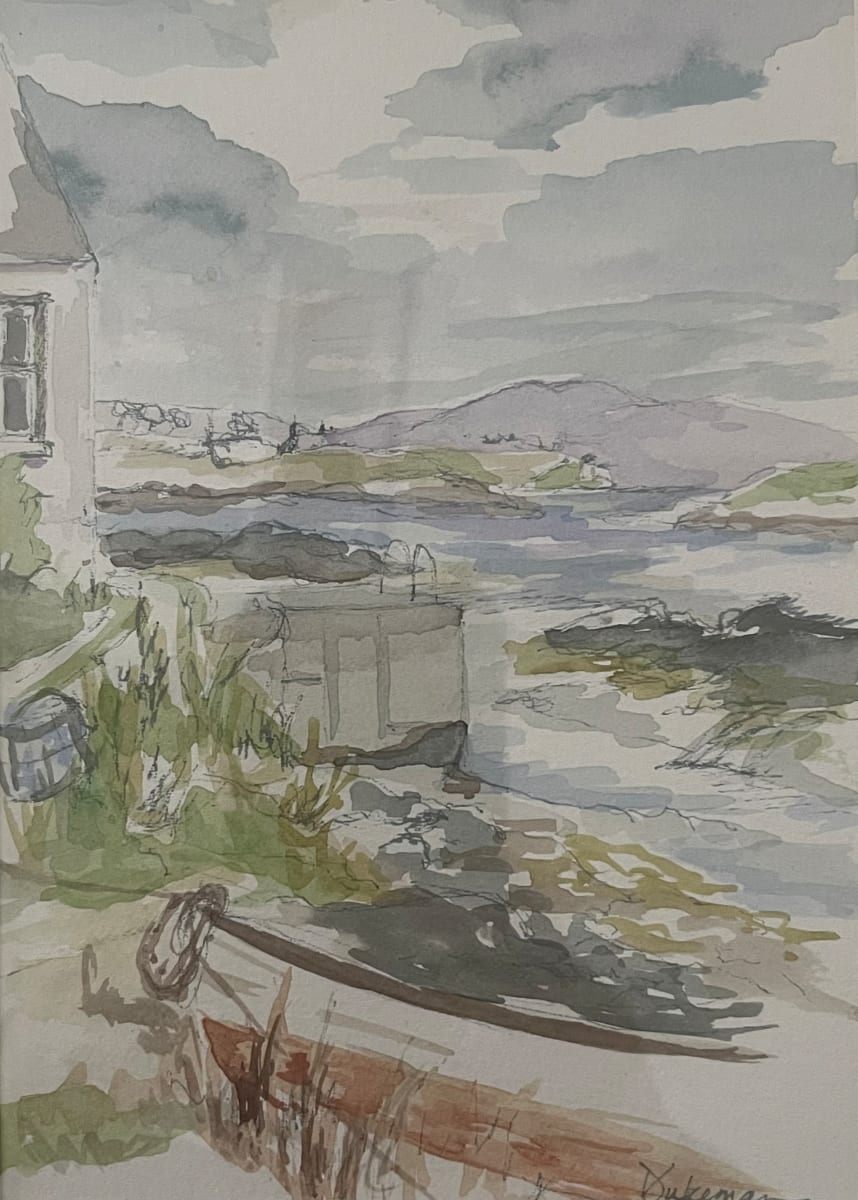 Heir Island's House by the Pier 2 by Margaret Fischer Dukeman 