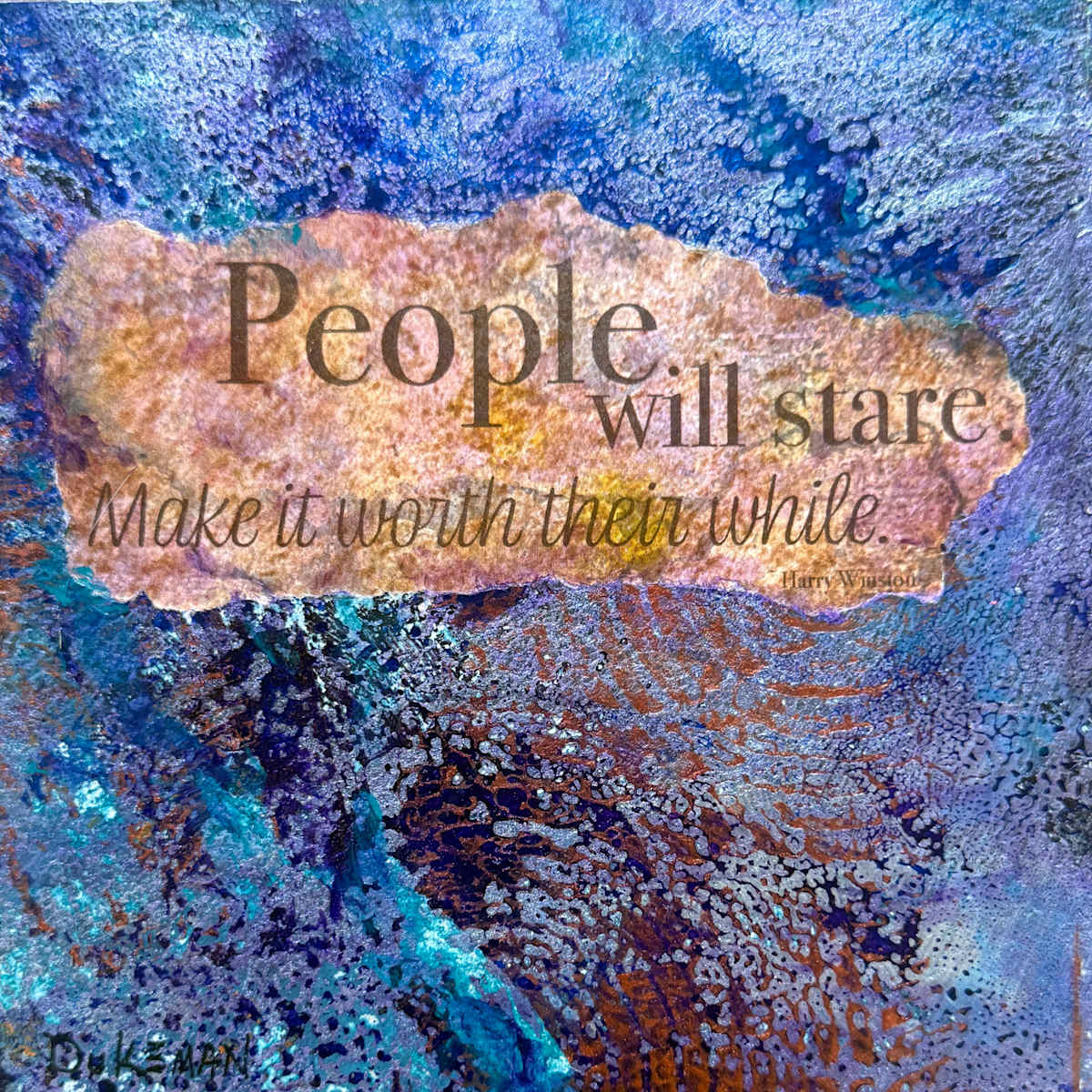 People Will Stare by Margaret Fischer Dukeman, Image 1.