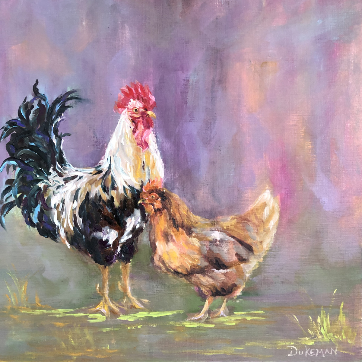 "Struttin' for the Girl" by Margaret Fischer Dukeman 