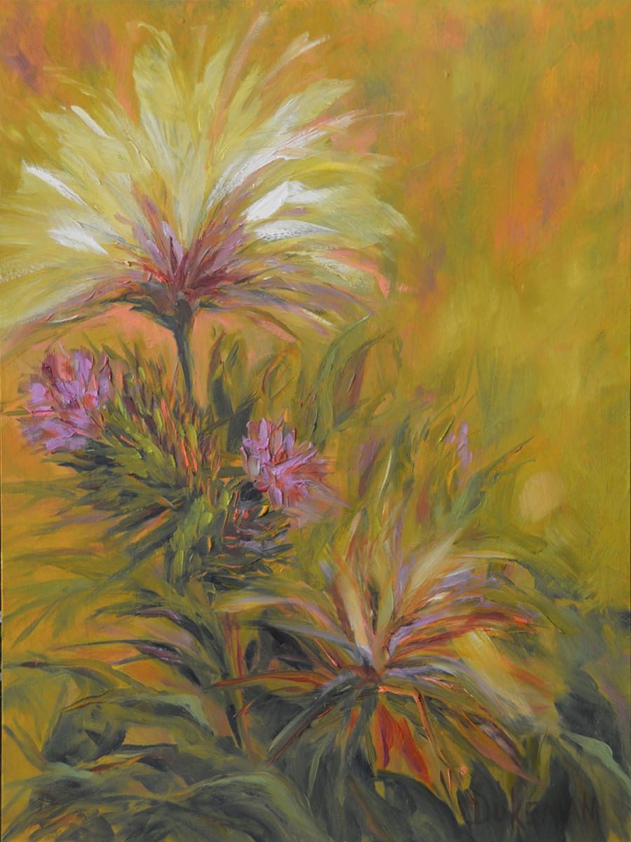 Woolly Thistle by Margaret Fischer Dukeman 