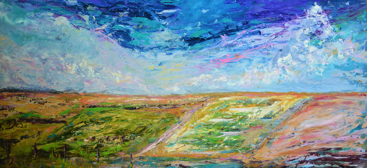 "Wyoming Sky" by Margaret Fischer Dukeman 