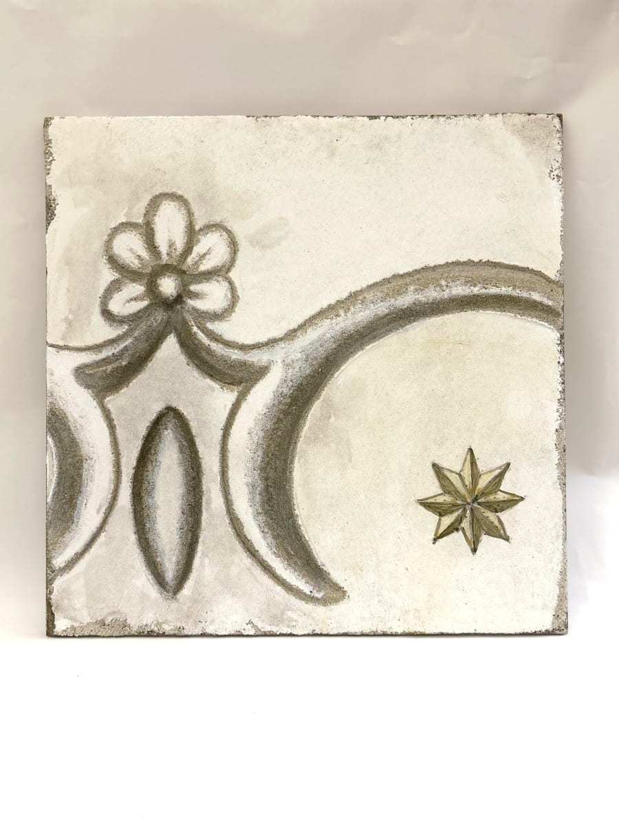 The Vine & The Star – Fresco Fragment by iLia Fresco 