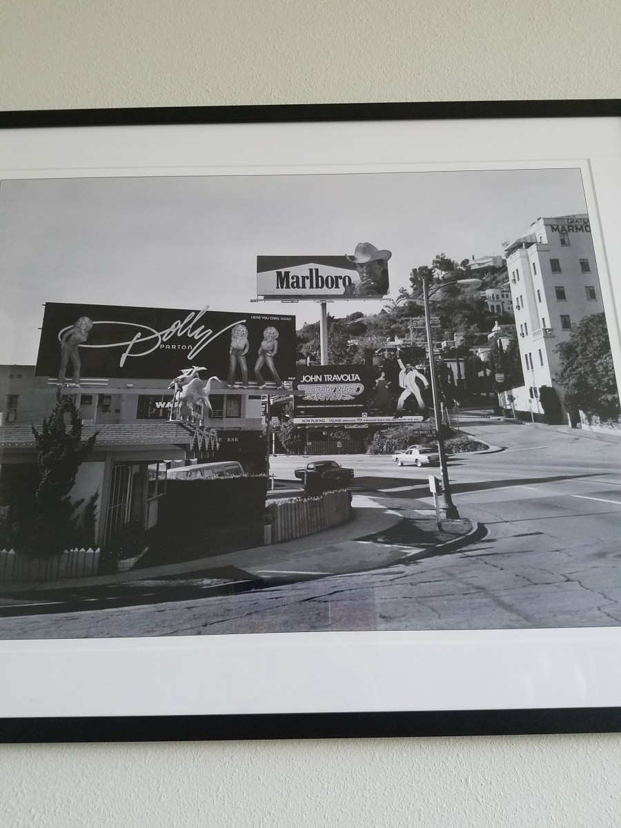 Photo - Sunset Blvd 1977 - signed 1/9 by Robert Zuckerman 