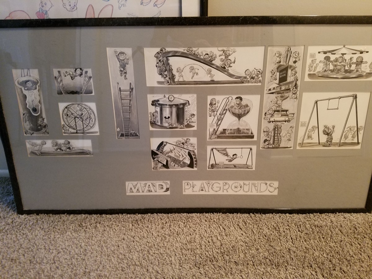 Mad Playgrounds - Mad #50 by Dave Berg 