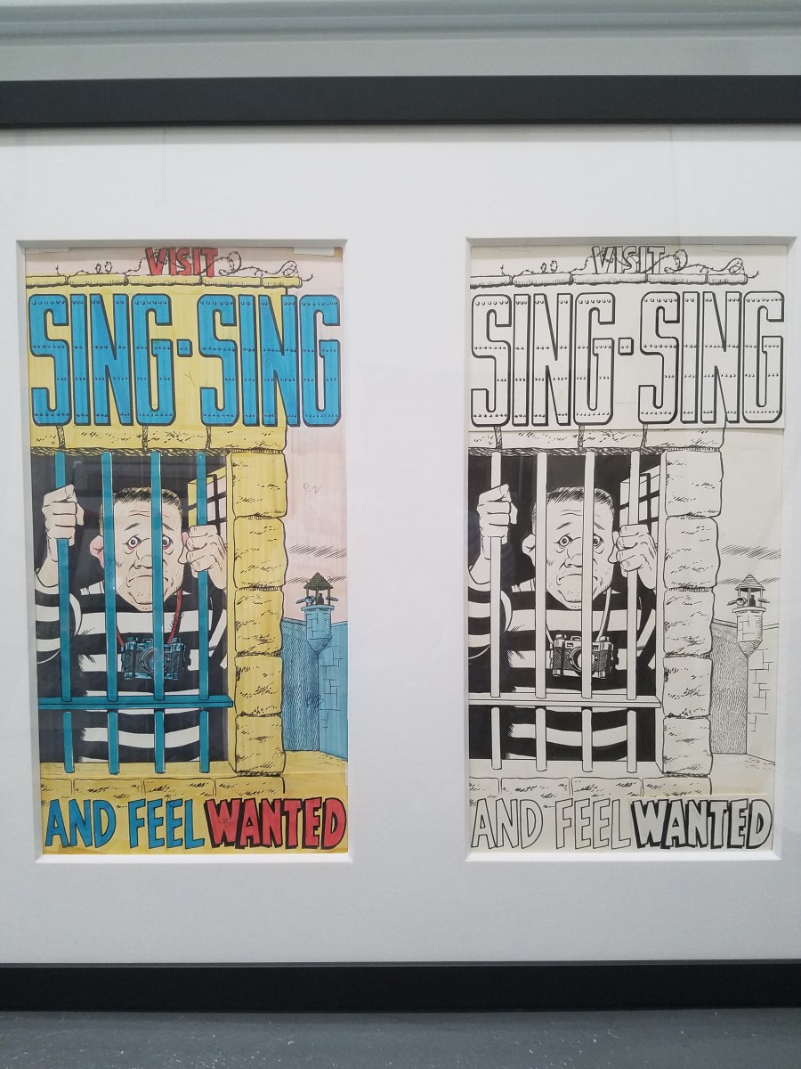 Topps Funny Travel Posters - original art by Wally Wood 