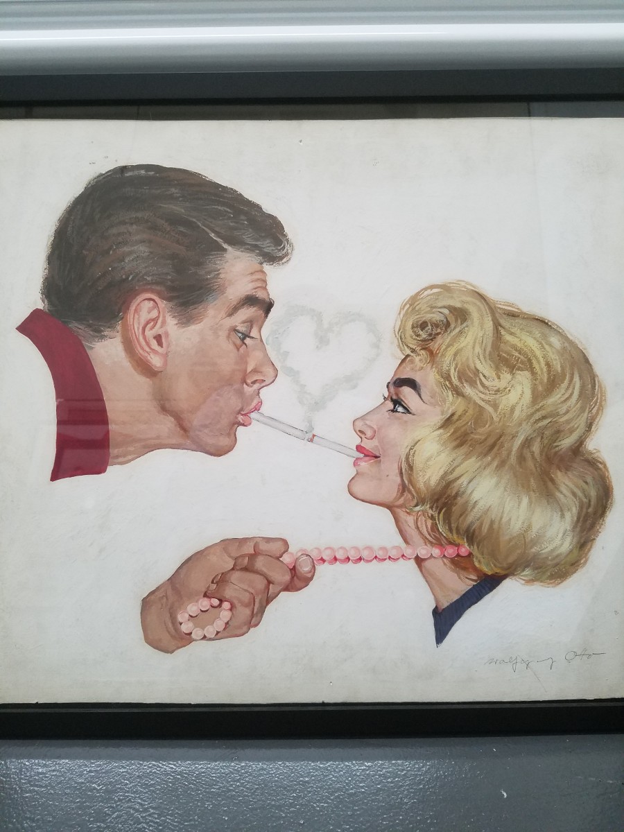 Cigarette ad 