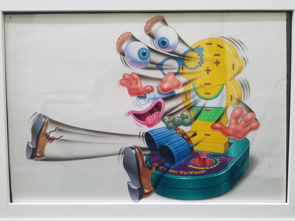 Toy ad illustration "Don't Go To Pieces" 