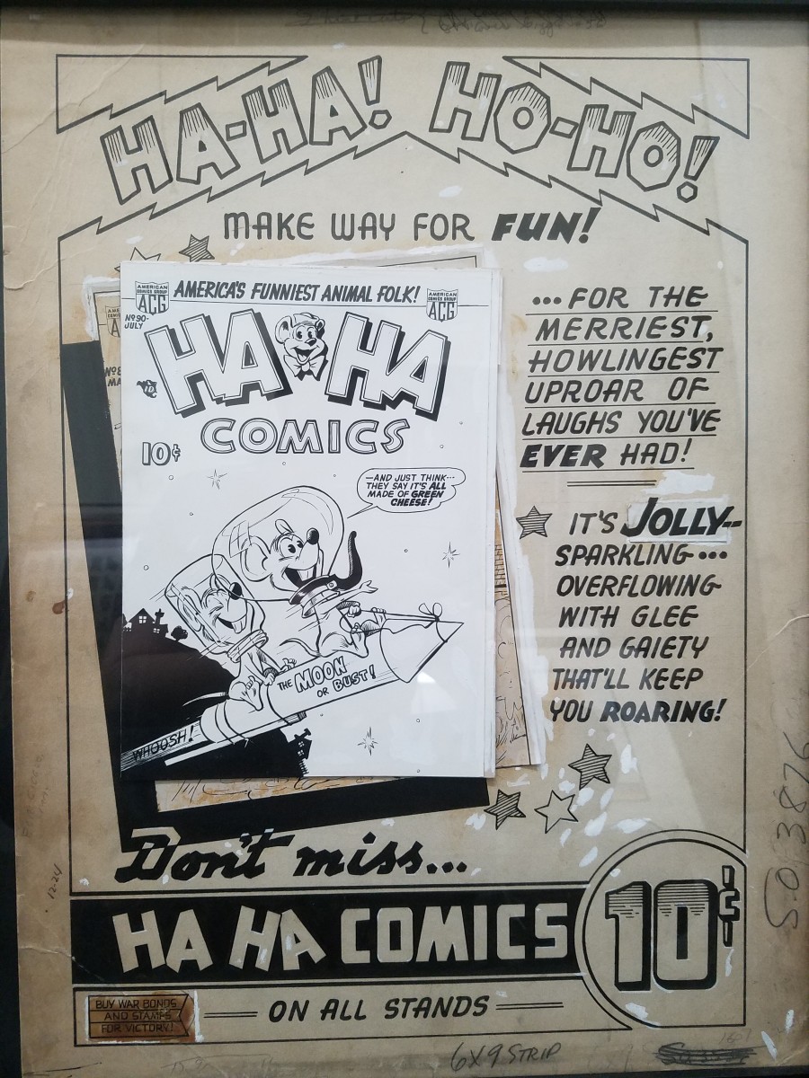 Ha Ha Comics - House ad 