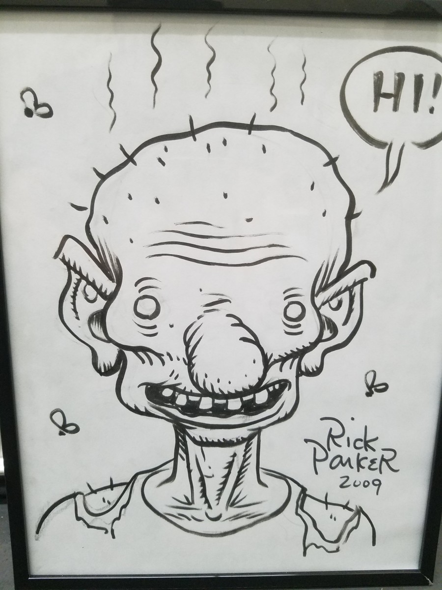 Deadboy sketch (2009) by Rick Parker 