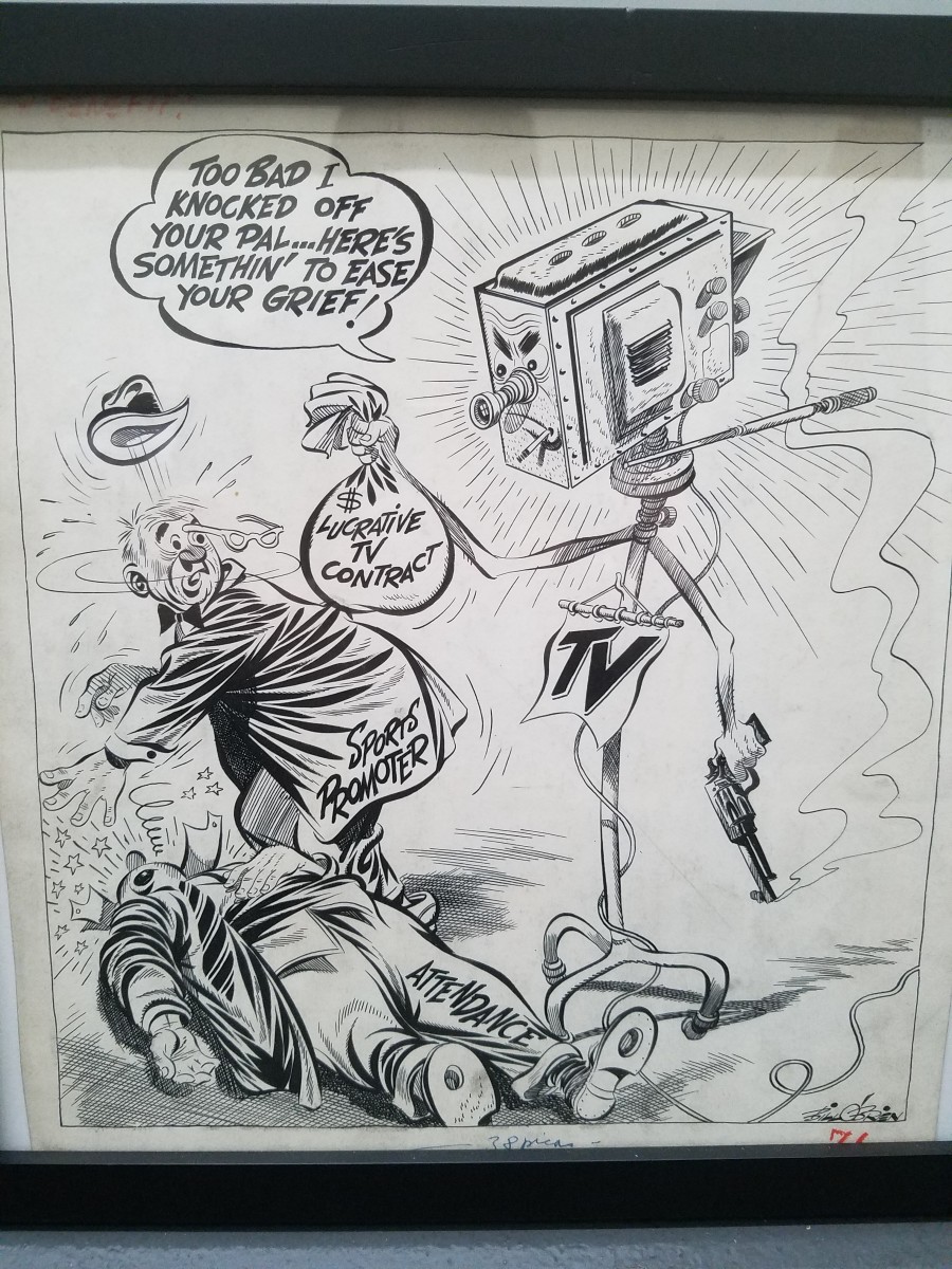 TV Cartoon by Bill O'Brien 