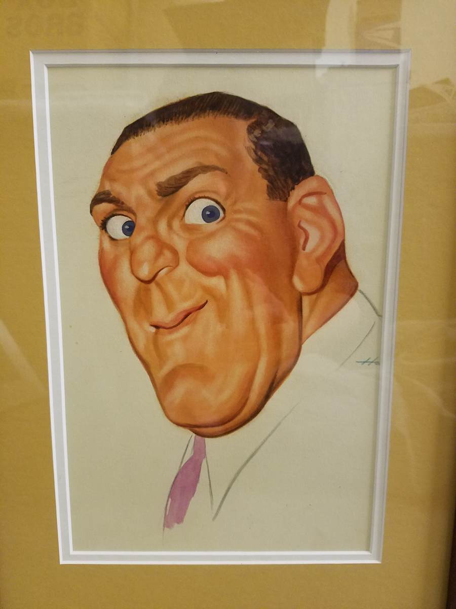 William Bendix by Dal Holcomb, Image 1.