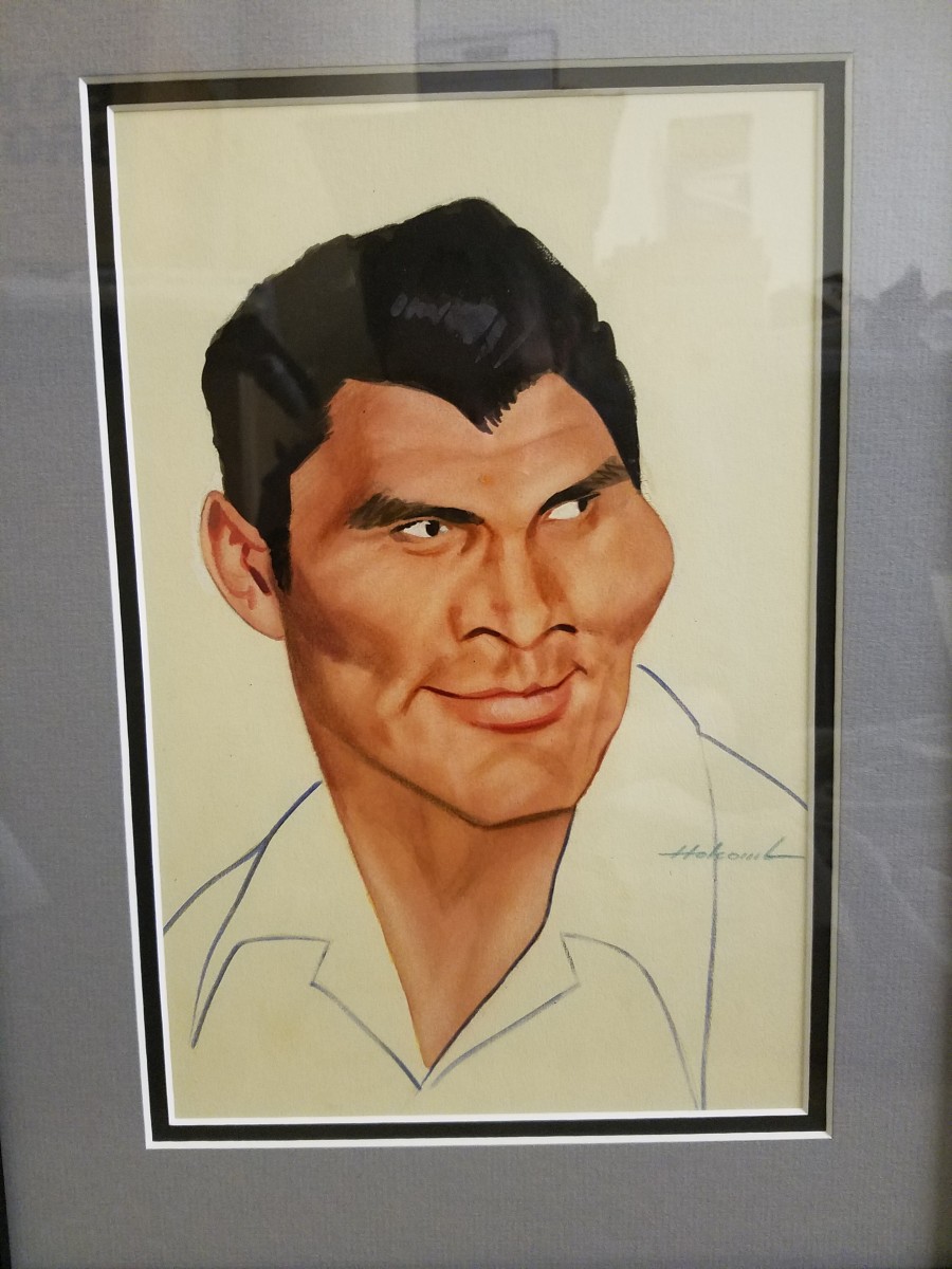 Jack Palance by Dal Holcomb 