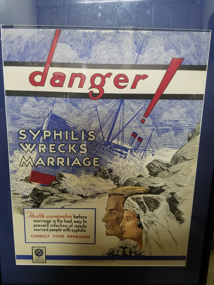 Vintage Syphilis poster 