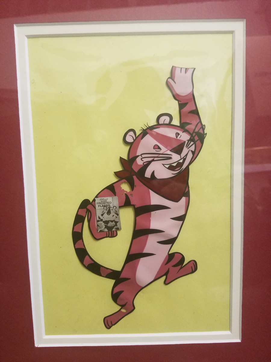 Tony the Tiger - commercial cel 