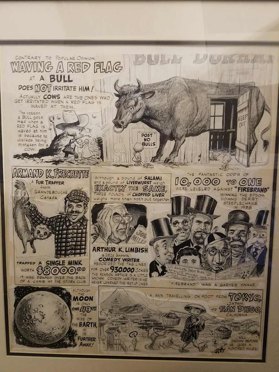Strangely Believe It  - Mad #38 by Wally Wood, Image 1.