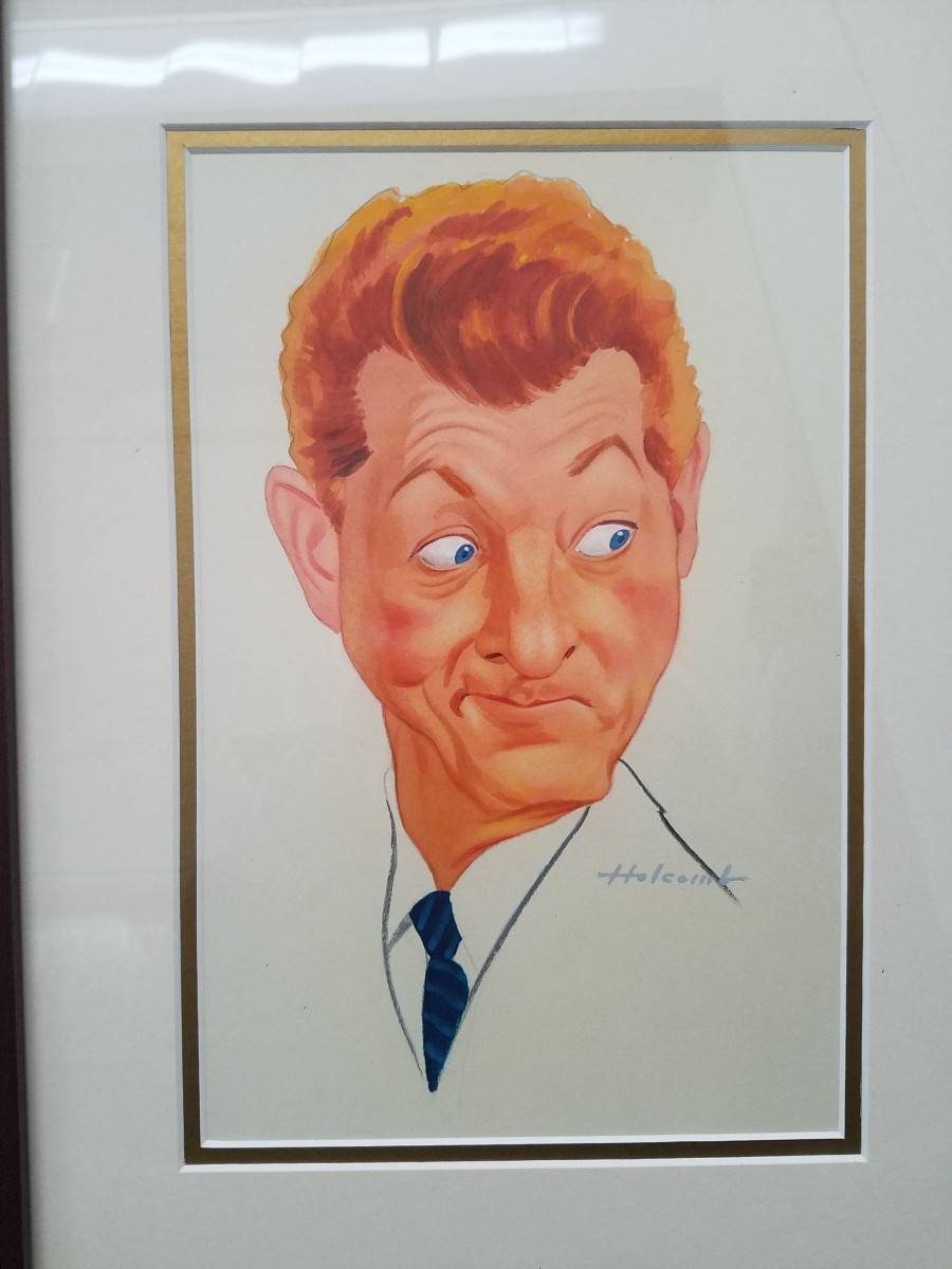 Danny Kaye by Dal Holcomb 