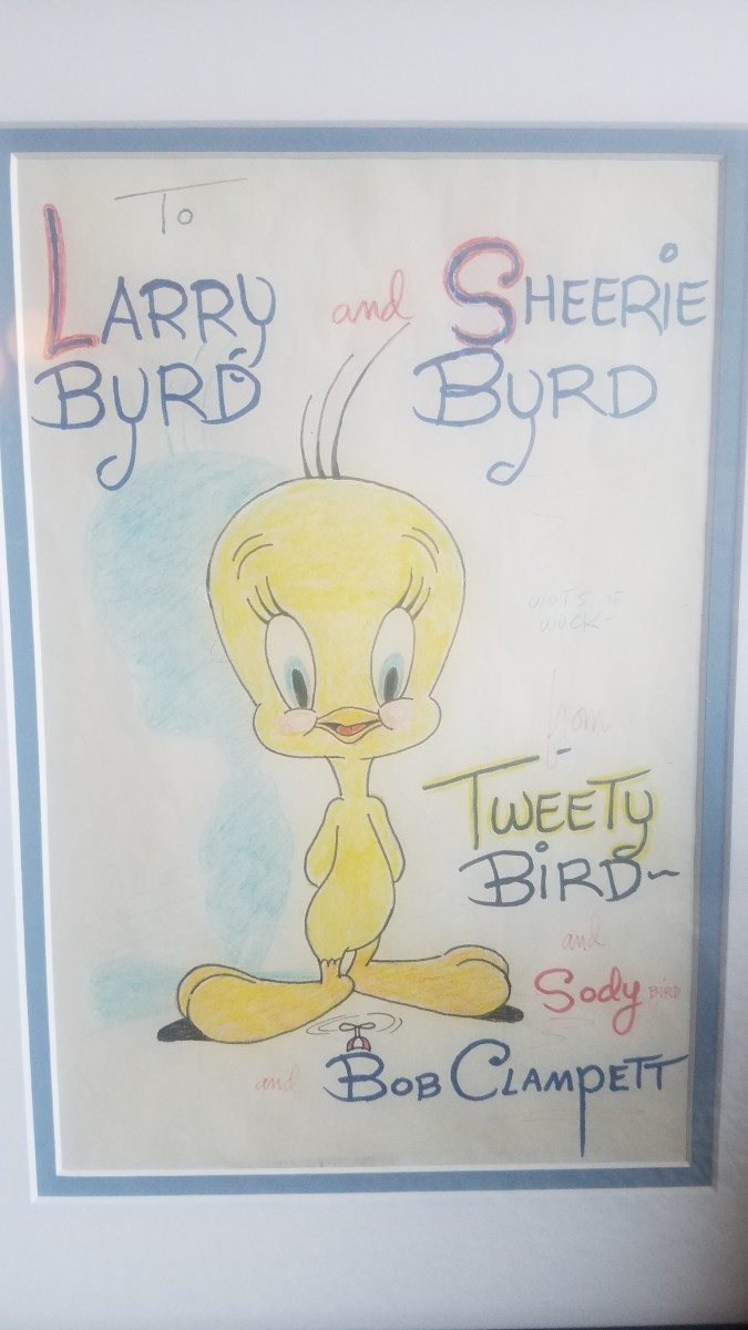 Tweety sketch by Bob Clampett 