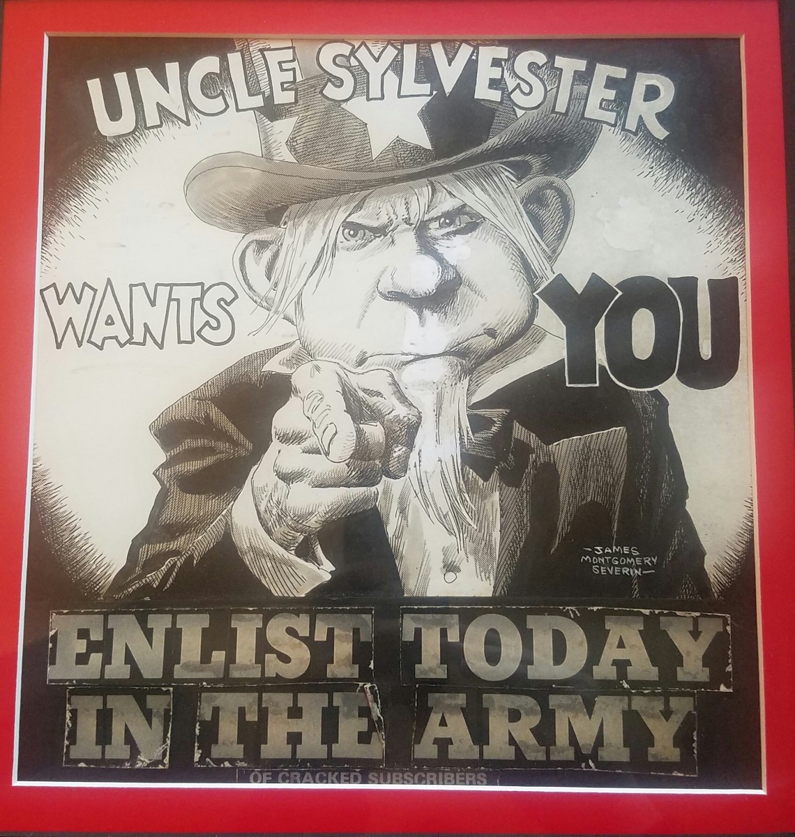 Cracked - subscription ad by John Severin 