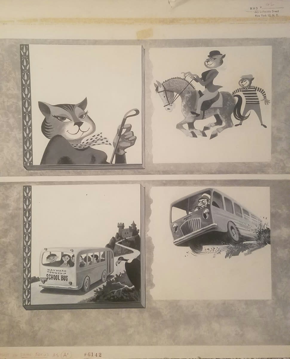 Mad Childrens Books (pgs 1&2)  Mad #42 (1958) by Bob Clarke 