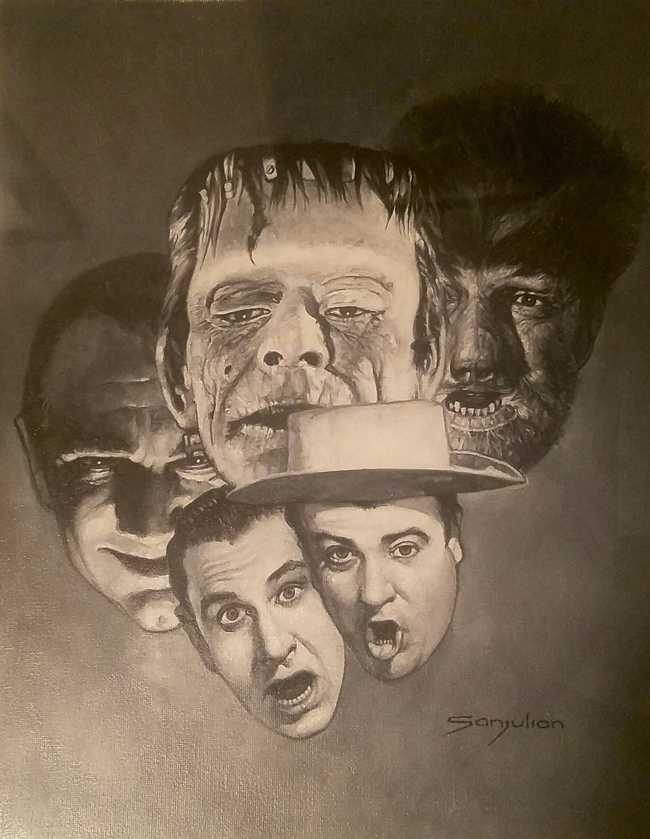 Abbott & Costello Meet Frankenstein by Manuel Sanjulian 