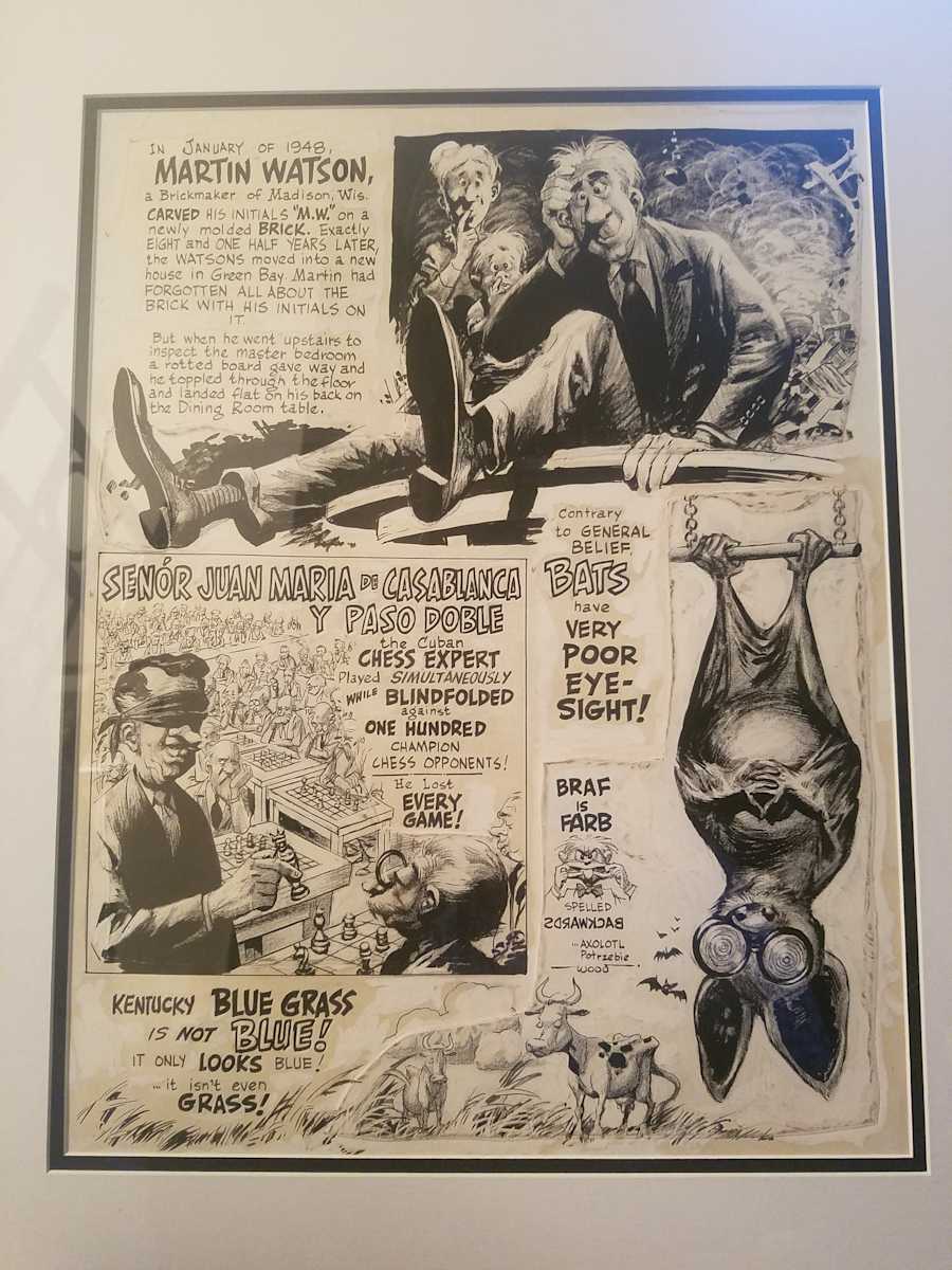 Strangely Believe It - Mad #33 by Wally Wood, Image 1.