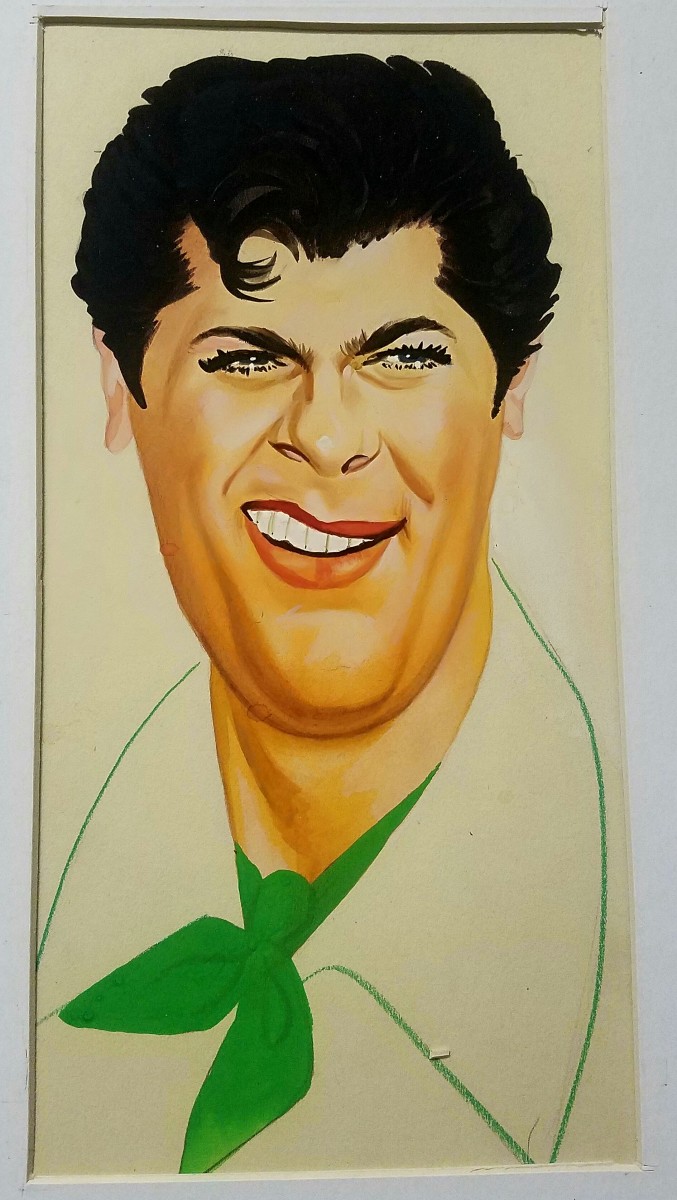 Tony Curtis by Dal Holcomb 