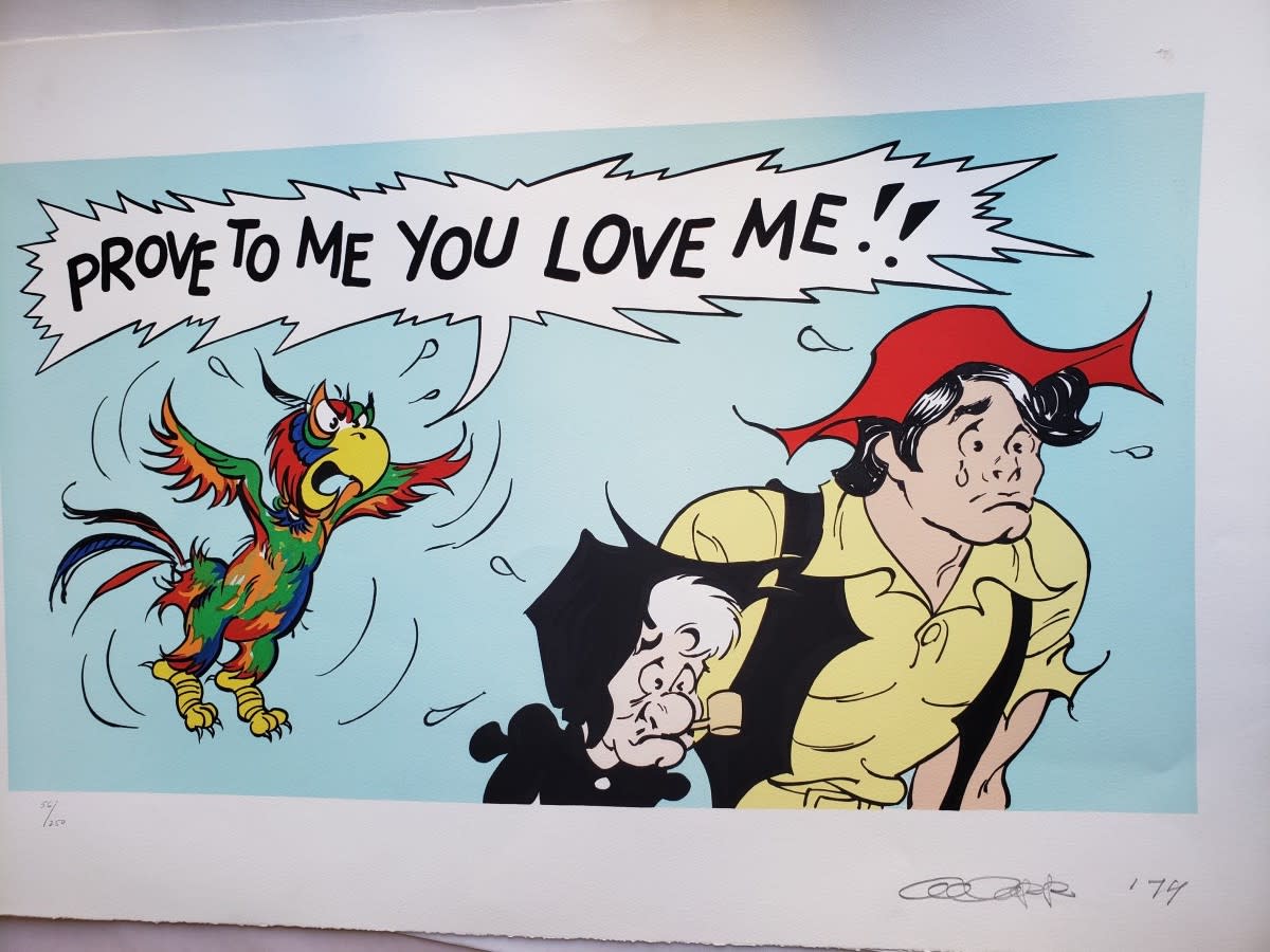 "Prove to Me You Love Me!!" by Al Capp 