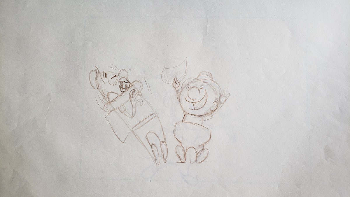 Animation Sketches LOT #9 by Unknown 