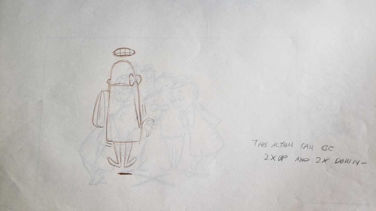 Animation Sketches LOT #4 by Unknown 