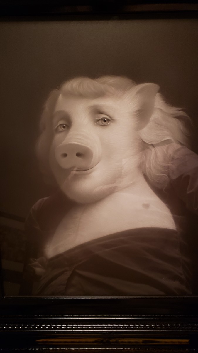 "Victorian Miss Piggy" by Travis Louie 