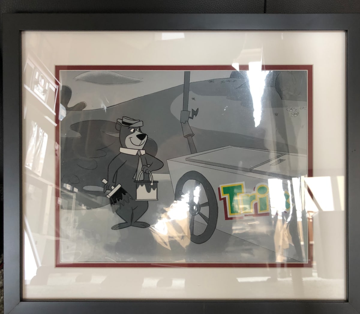 Yogi Bear Trix Cartoon Advertisement 