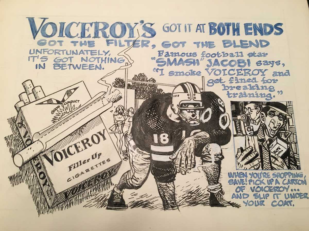 10 different 'Nutty Ads' (1960's) by Wally Wood, Image 10.