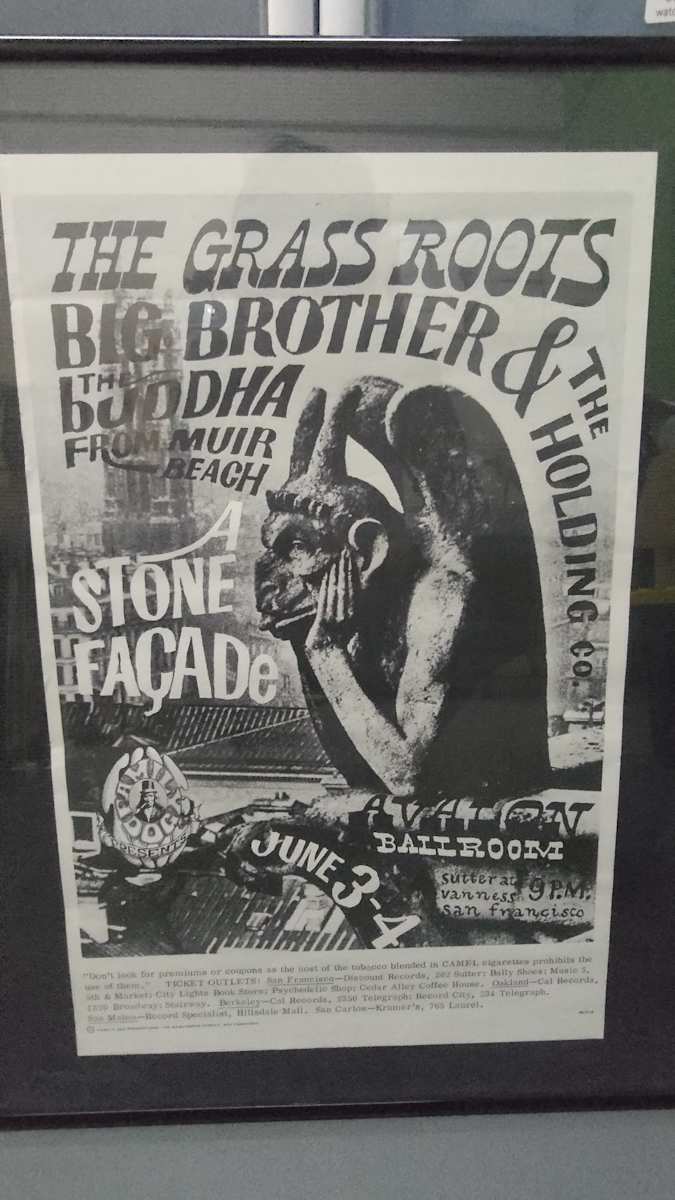 The Grass Roots Concert Poster Avalon Ballroom 1966 by Victor Moscoso 