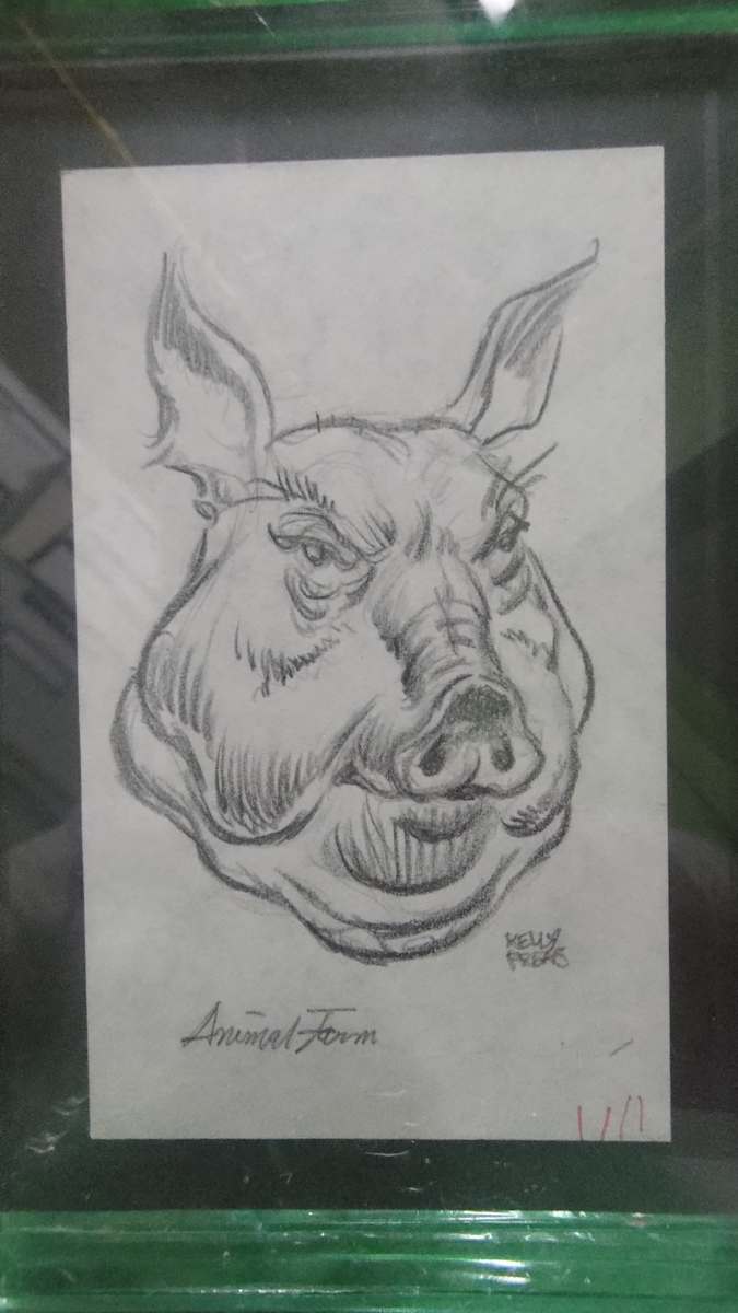 "Animal Farm" Pig by Kelly Freas 